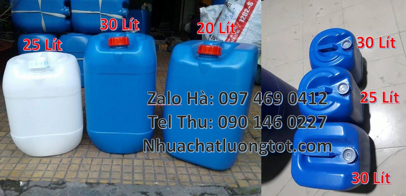 can nhựa 20l giá rẻ,can nhựa 30l màu xanh đựng chất tẩy,can nhựa 25l r