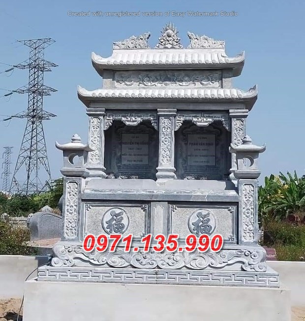 Mộ đá đôi song thân đẹp bán tại điện biên lào cai hà nội lạng sơn