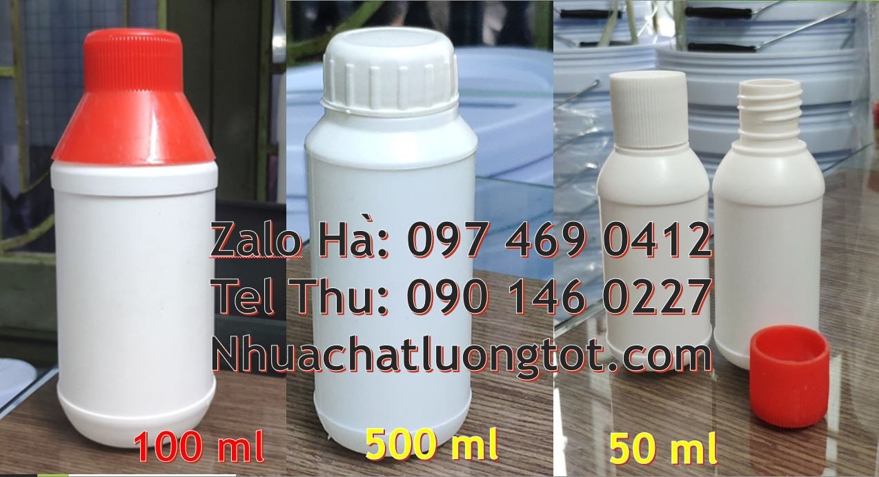 chai 500ml màu trắng,chai nhựa 250ml đựng thuốc thú y,chai nhựa 500ml