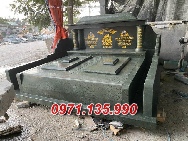 Mẫu mộ đá đôi để tro cốt đẹp bán tại quảng bình long an sóc trăng