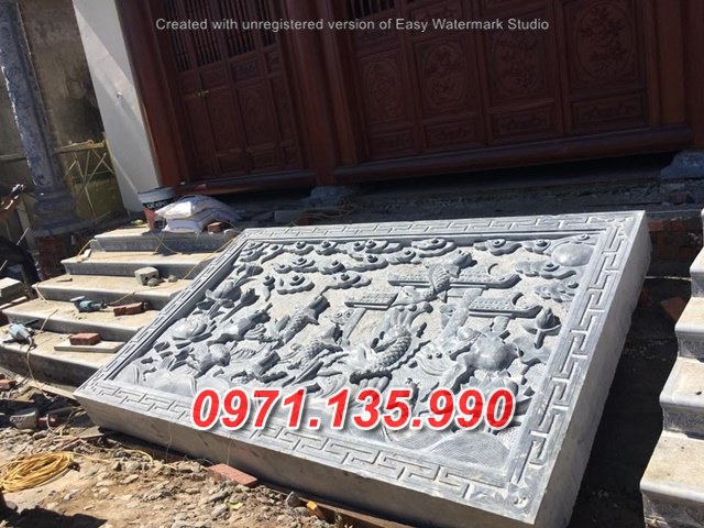 Mẫu rồng đá chiếu rồng nhà thờ từ đường đẹp bán tại hà nội bắc giang
