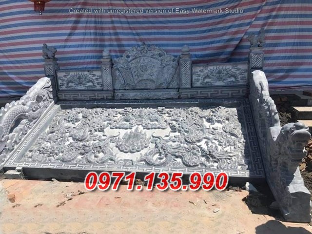 Mẫu rồng đá chiếu rồng nhà thờ từ đường đẹp bán tại hà nội bắc giang