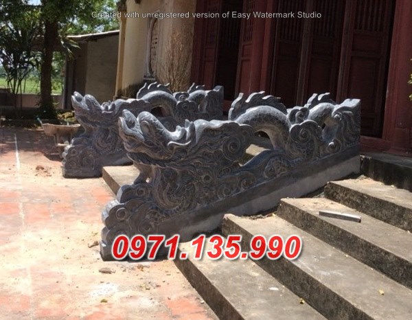Mẫu rồng đá chiếu rồng nhà thờ từ đường đẹp bán tại quảng trị huế