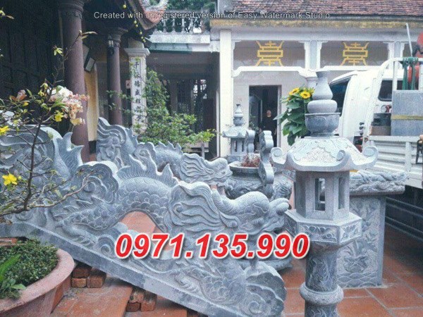 Mẫu rồng đá chiếu rồng nhà thờ từ đường đẹp bán tại phú yên khánh hoà