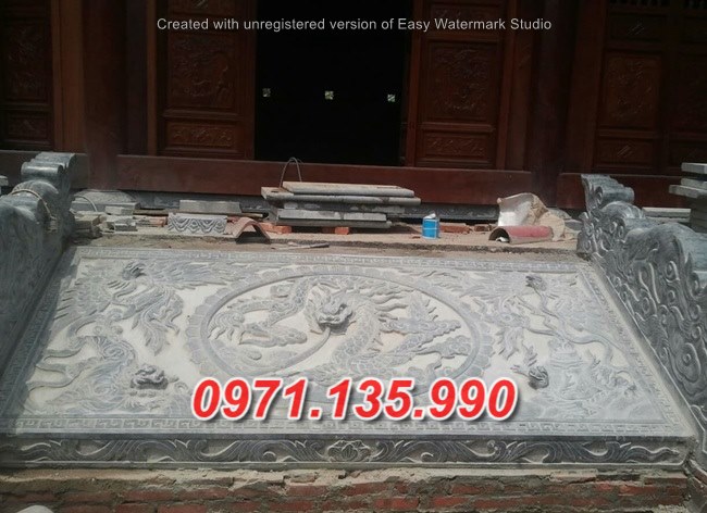 Mẫu rồng đá chiếu rồng nhà thờ từ đường đẹp bán tại phú yên khánh hoà