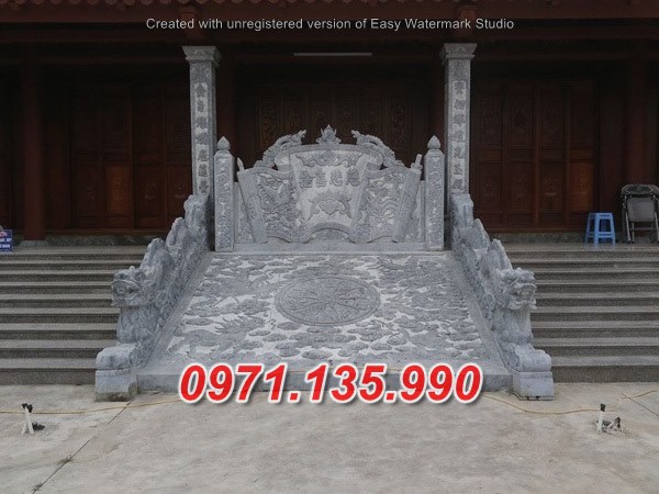 Mẫu rồng đá chiếu rồng nhà thờ từ đường đẹp bán tại gia lai đắk nông