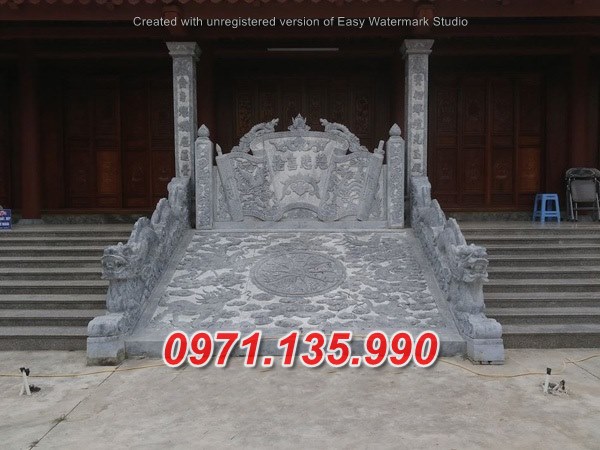Mẫu rồng đá chiếu rồng nhà thờ từ đường đẹp bán tại gia lai đắk nông