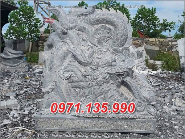 Mẫu rồng đá chiếu rồng nhà thờ từ đường đẹp bán tại gia lai đắk nông