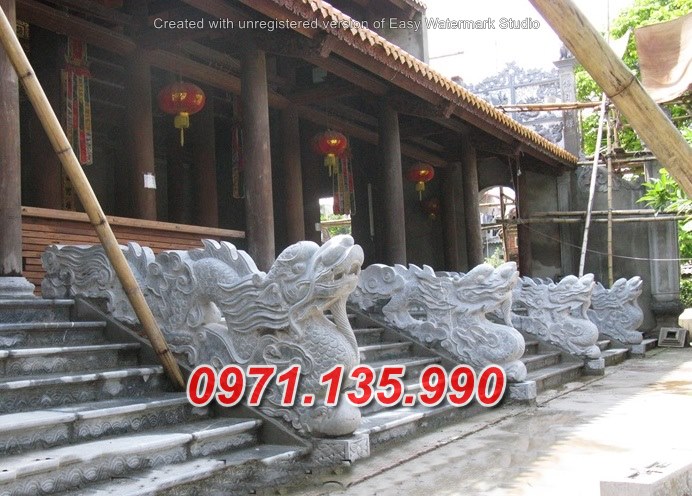 Mẫu rồng đá chiếu rồng nhà thờ từ đường đẹp bán tại vĩnh phúc phú thọ