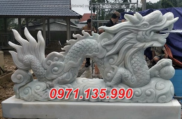 Mẫu rồng đá chiếu rồng nhà thờ từ đường đẹp bán tại hà giang sơn la