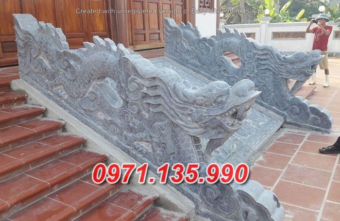 Mẫu rồng đá chiếu rồng nhà thờ từ đường đẹp bán tại hà giang sơn la