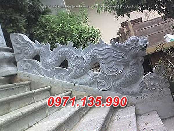 Mẫu rồng đá chiếu rồng nhà thờ từ đường đẹp bán tại hà giang sơn la