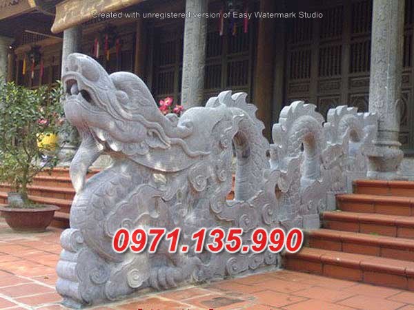 Mẫu rồng đá chiếu rồng nhà thờ từ đường đẹp bán tại hà giang sơn la