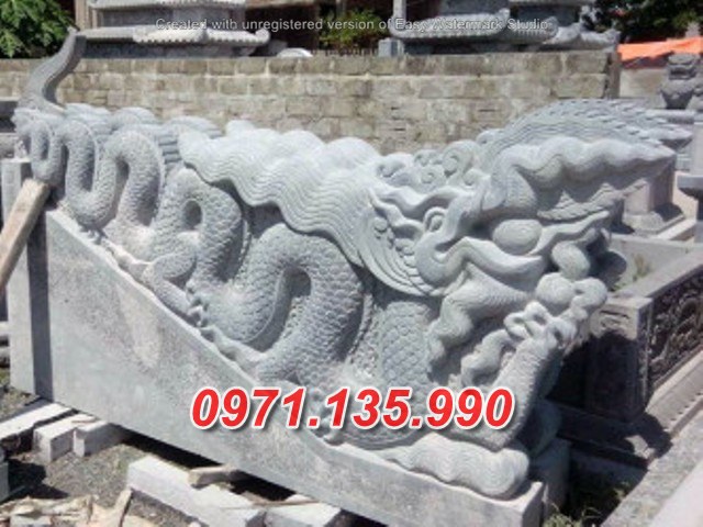Mẫu rồng đá chiếu rồng nhà thờ từ đường đẹp bán tại hà giang sơn la