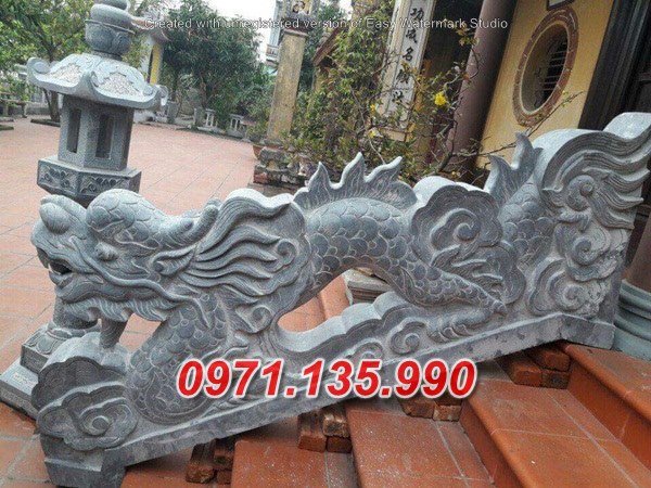mẫu rồng đá chiếu rồng nhà thờ từ đường đẹp bán quảng ngãi bình định