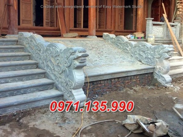 Mẫu rồng đá chiếu rồng nhà thờ từ đường đẹp bán tại thanh hoá nghệ an