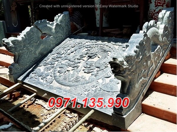 Mẫu rồng đá chiếu rồng nhà thờ từ đường đẹp bán tại lâm đồng tp hcm