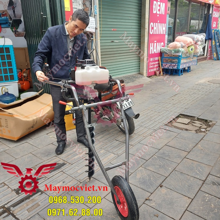 Máy khoan đất giá rẻ tại Hà Nội ( kèm mũi khoan 150)