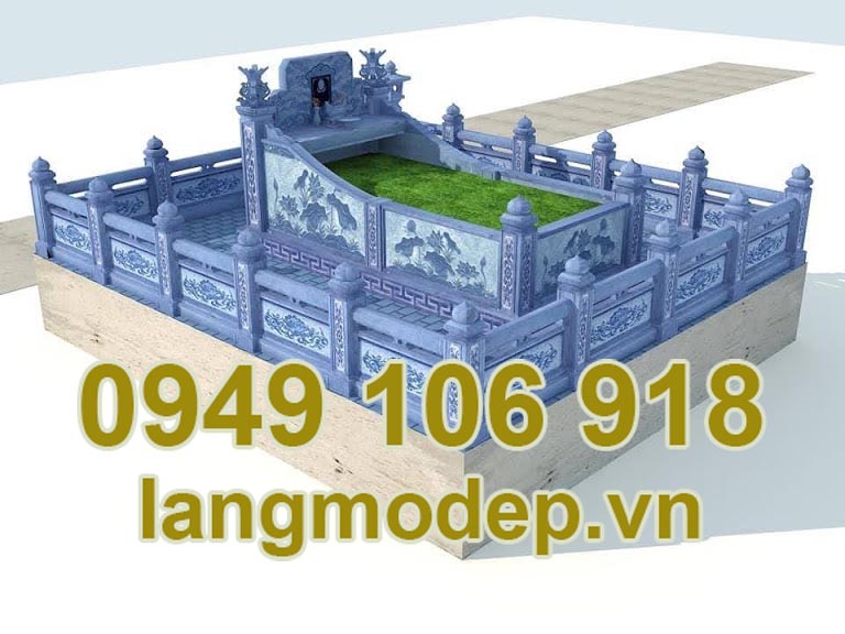 Mẫu nghĩa trang gia đình bằng đá đẹp