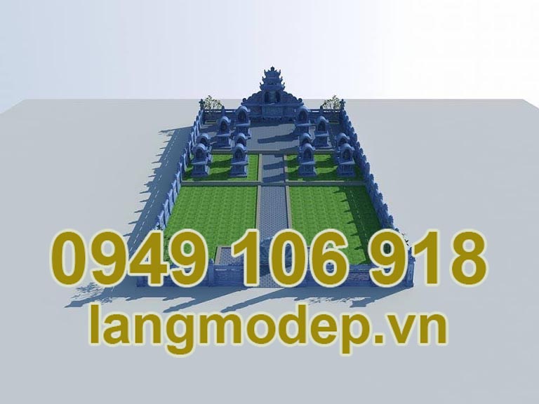 Mẫu nghĩa trang gia đình bằng đá đẹp