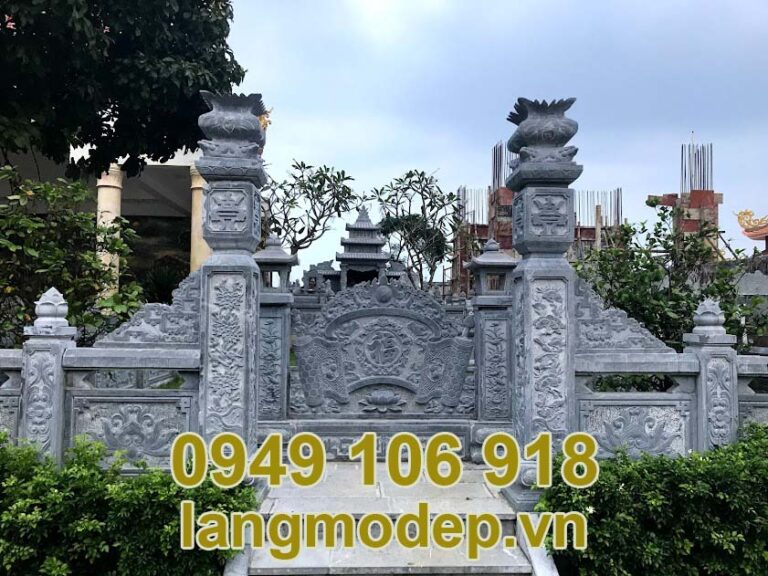 Mẫu nghĩa trang gia đình bằng đá đẹp