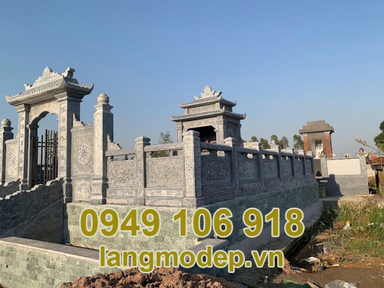 Mẫu nghĩa trang gia đình bằng đá đẹp