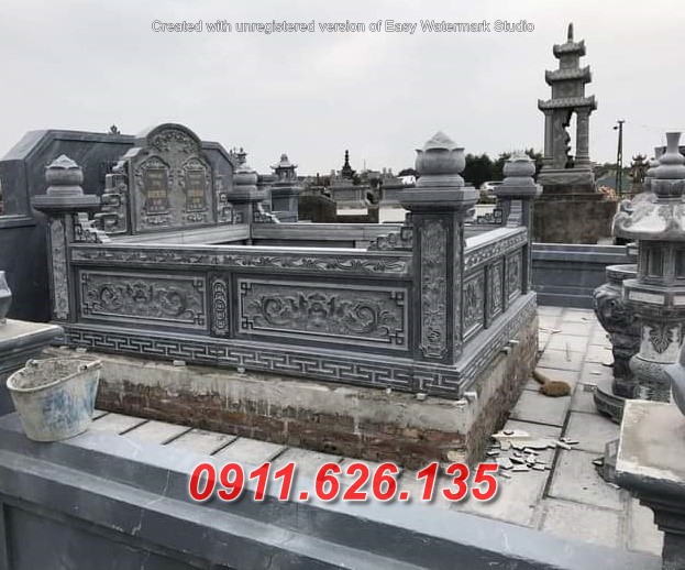 Mẫu Mộ Đá Đơn Giản Cao Cấp, Làm Theo Yêu Cầu