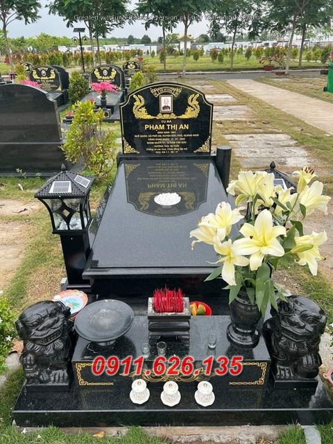Mẫu Mộ Đá Đơn Giản Cao Cấp, Làm Theo Yêu Cầu
