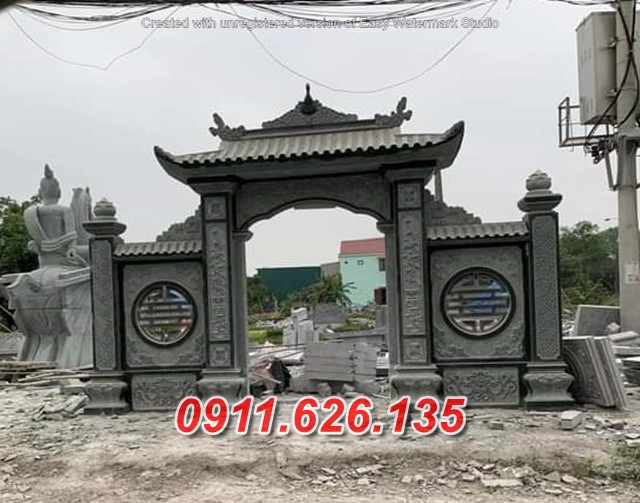 Mẫu CổnG Đá Đẹp Nhà thờ Đá