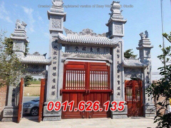 Mẫu CổnG Đá Đẹp Nhà thờ Đá
