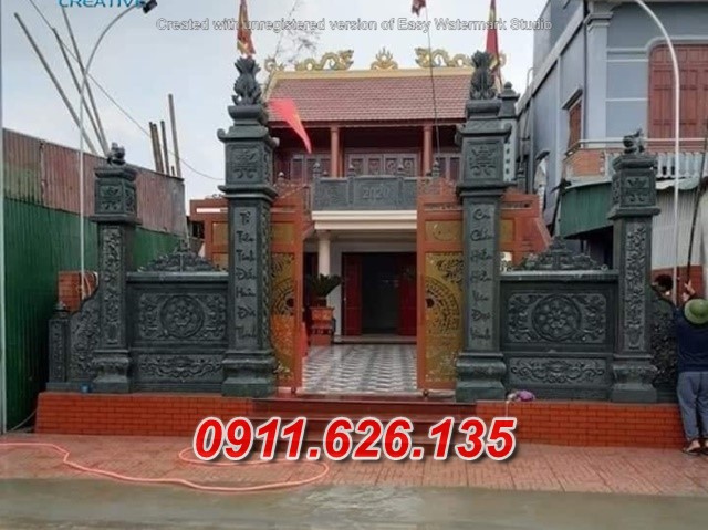 Mẫu CổnG Đá Đẹp Nhà thờ Đá