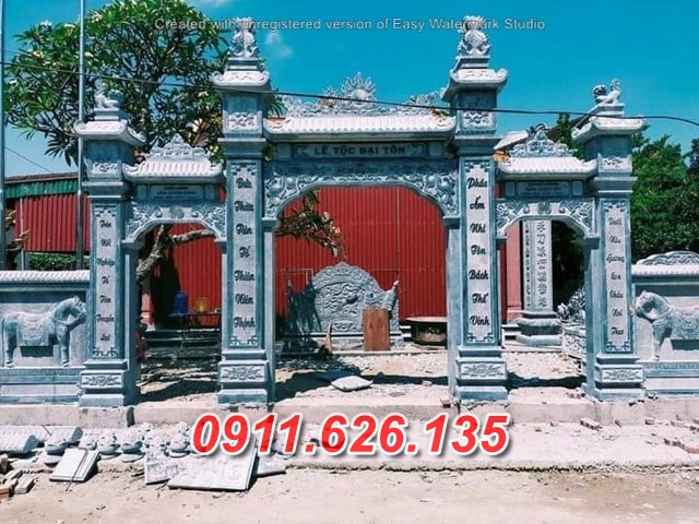 Mẫu CổnG Đá Đẹp Nhà thờ Đá