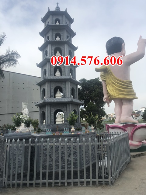 36 Mộ tháp cất để thờ đựng hũ lọ bình tro hài cốt ông bà bình dương