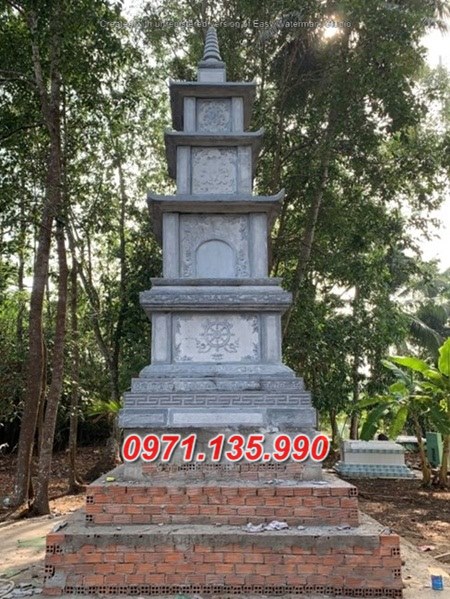 Mẫu mộ tháp để tro cốt bằng đá đẹp bán tại quảng nam đà nẵng