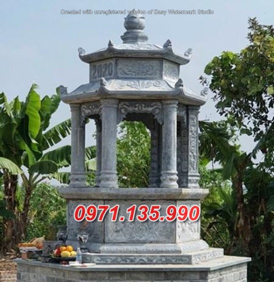 Mẫu tháp mộ đá để tro cốt đẹp bán tại lâm đồng tp hcm - tháp mộ sư