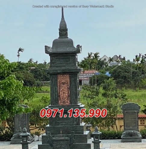 Mẫu mộ tháp đá để tro cốt đẹp bán tại hậu giang đồng tháp
