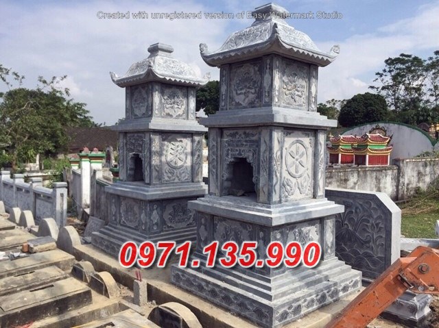 Mẫu mộ tháp đá để tro cốt đẹp bán tại hậu giang đồng tháp
