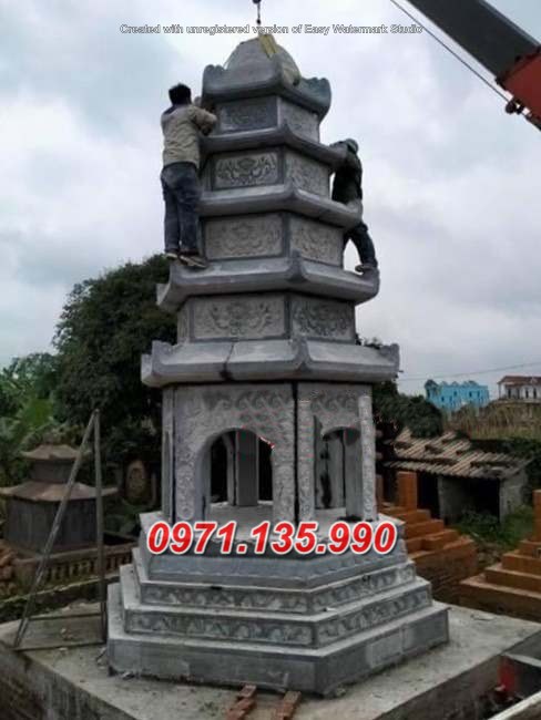 Mẫu mộ tháp đá để tro cốt đẹp bán tại hậu giang đồng tháp