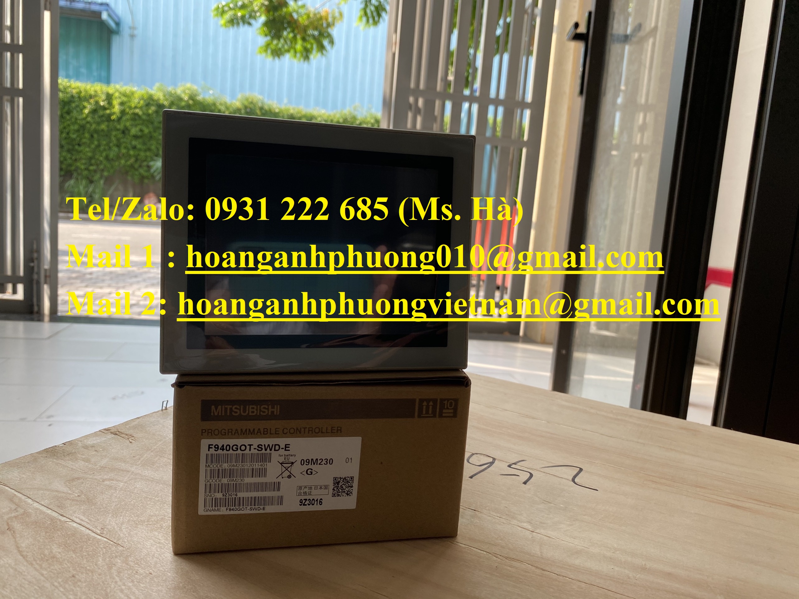 Nhâp khẩu  F940GOT-SWD-E  mitsubishi  màn hình