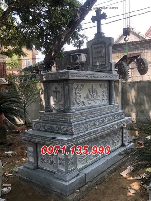 Mẫu mộ đá công giáo để tro cốt đẹp bán tại long an Kiên giang