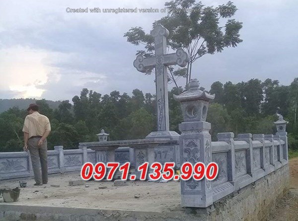 Mẫu mộ đá công giáo để tro cốt đẹp bán tại long an Kiên giang