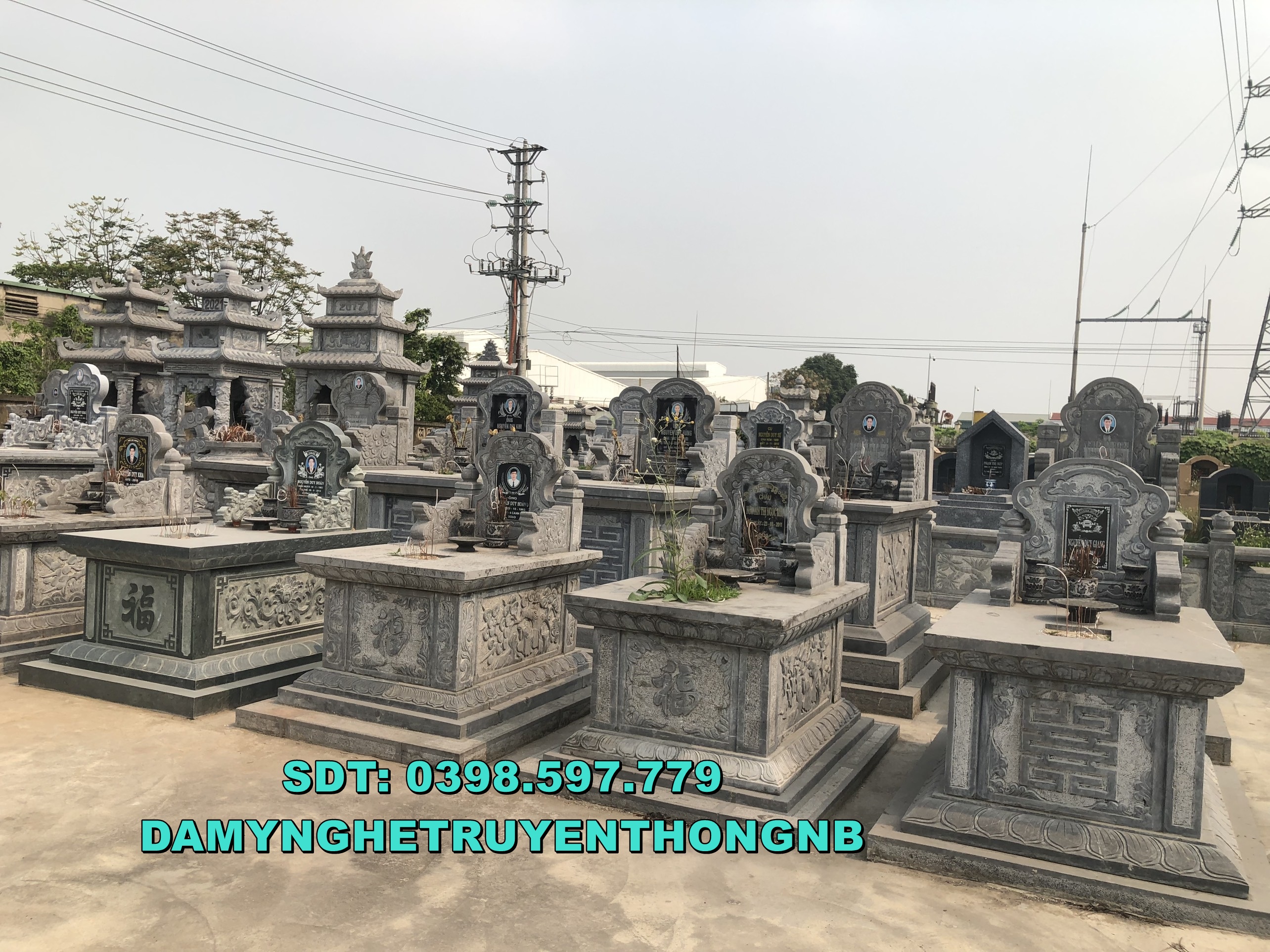 xây dựng khu lăng mộ đá đẹp lắp đặt tại hà nội