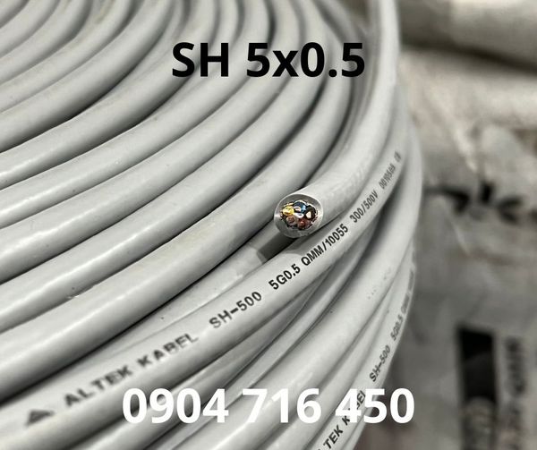 cáp điều khiển 5 lõi, cáp 5x0.5 Hồ Chí Minh, Đà Nẵng, Hà Nội