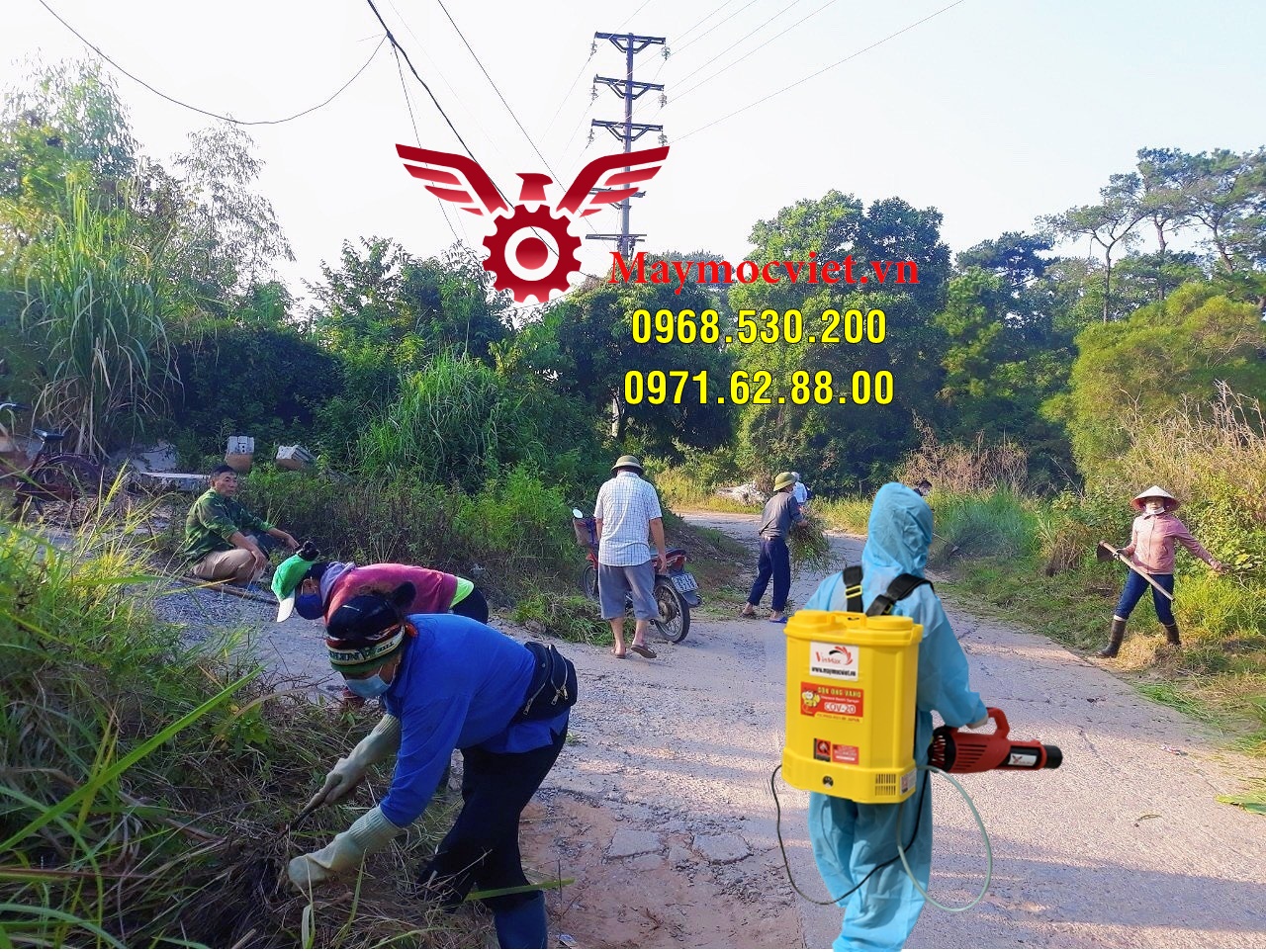 Diêt sạch ruồi muỗi côn trùng nhờ máy phun thuốc Turbo BA-6