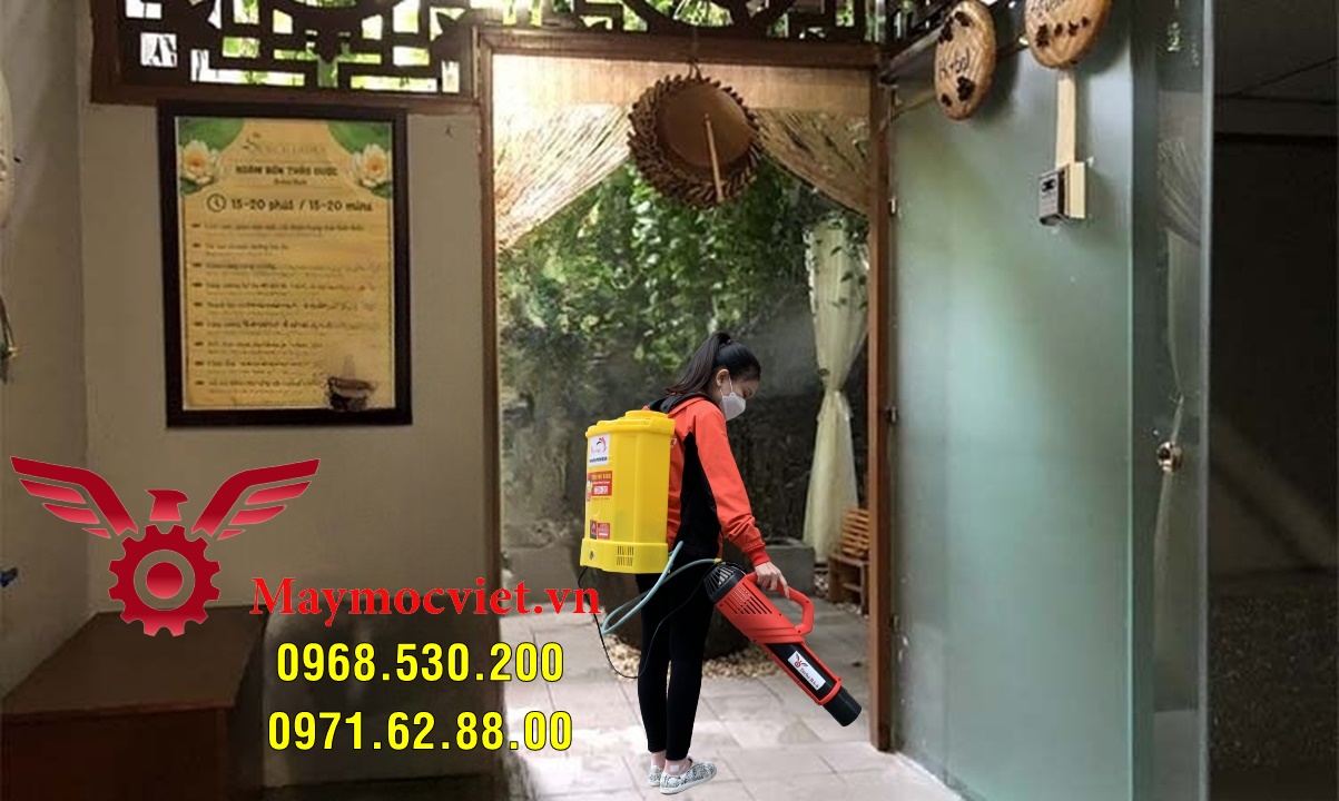 Diêt sạch ruồi muỗi côn trùng nhờ máy phun thuốc Turbo BA-6