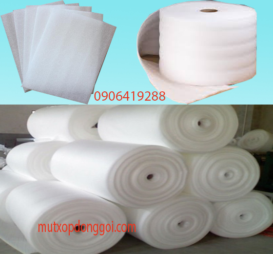 Màng xốp pe foam bọc lót  bảo vệ đồ gốm, sứ