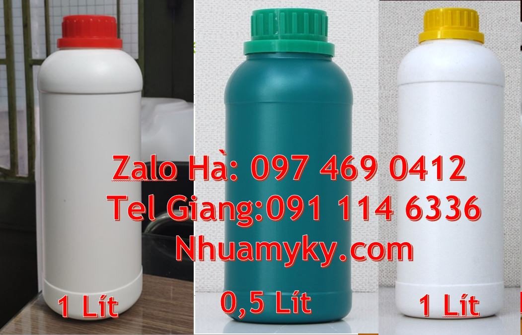 chai nhựa 1l đựng dầu ăn,chai nhựa 0.5l đựng mật ong,chai nhựa trắng