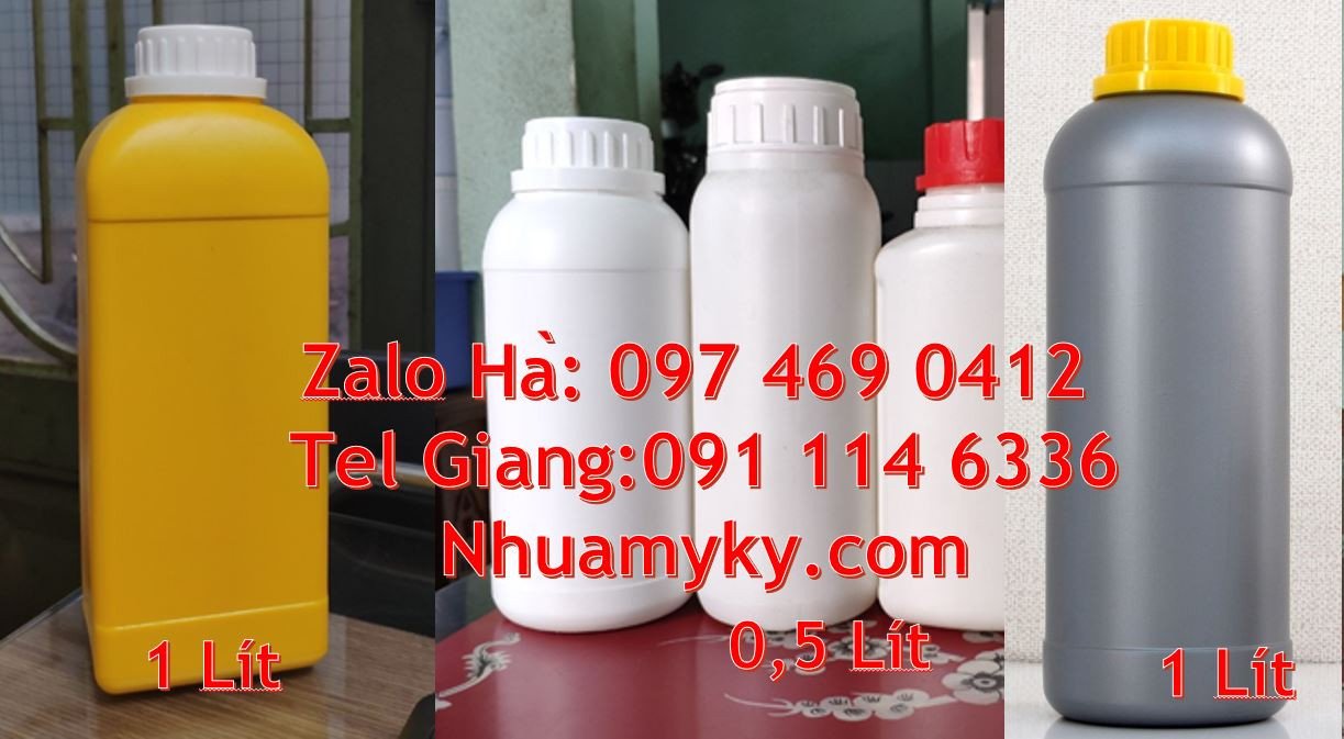 chai nhựa 1l đựng dầu ăn,chai nhựa 0.5l đựng mật ong,chai nhựa trắng