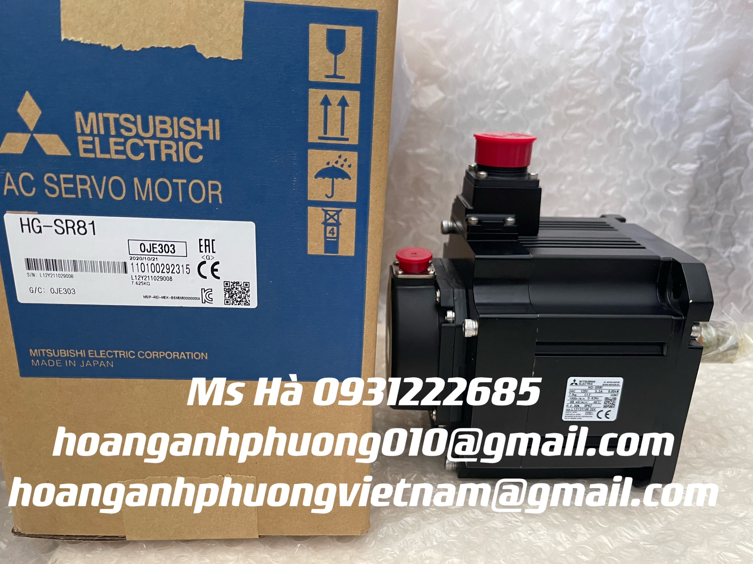Motor công suất nhỏ dòng mitsubishi HG-SR81