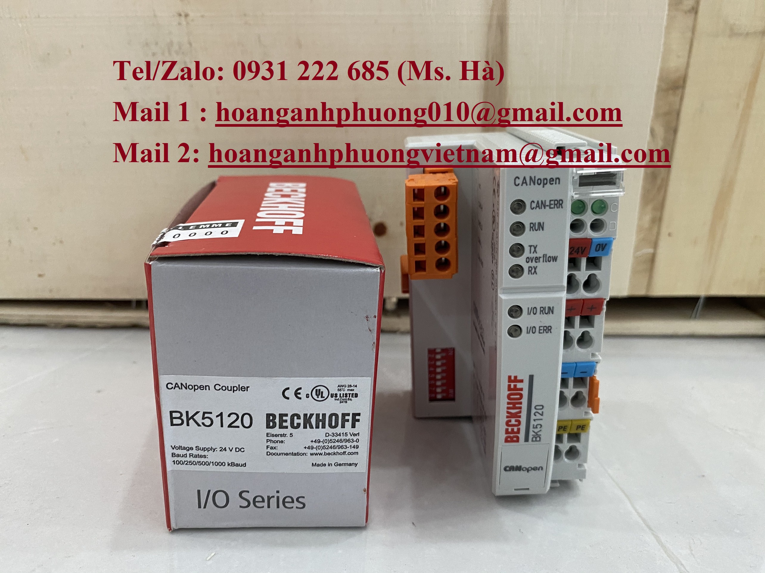 Beckhoff BK5120 - mô đun giá cạnh tranh - giá tốt